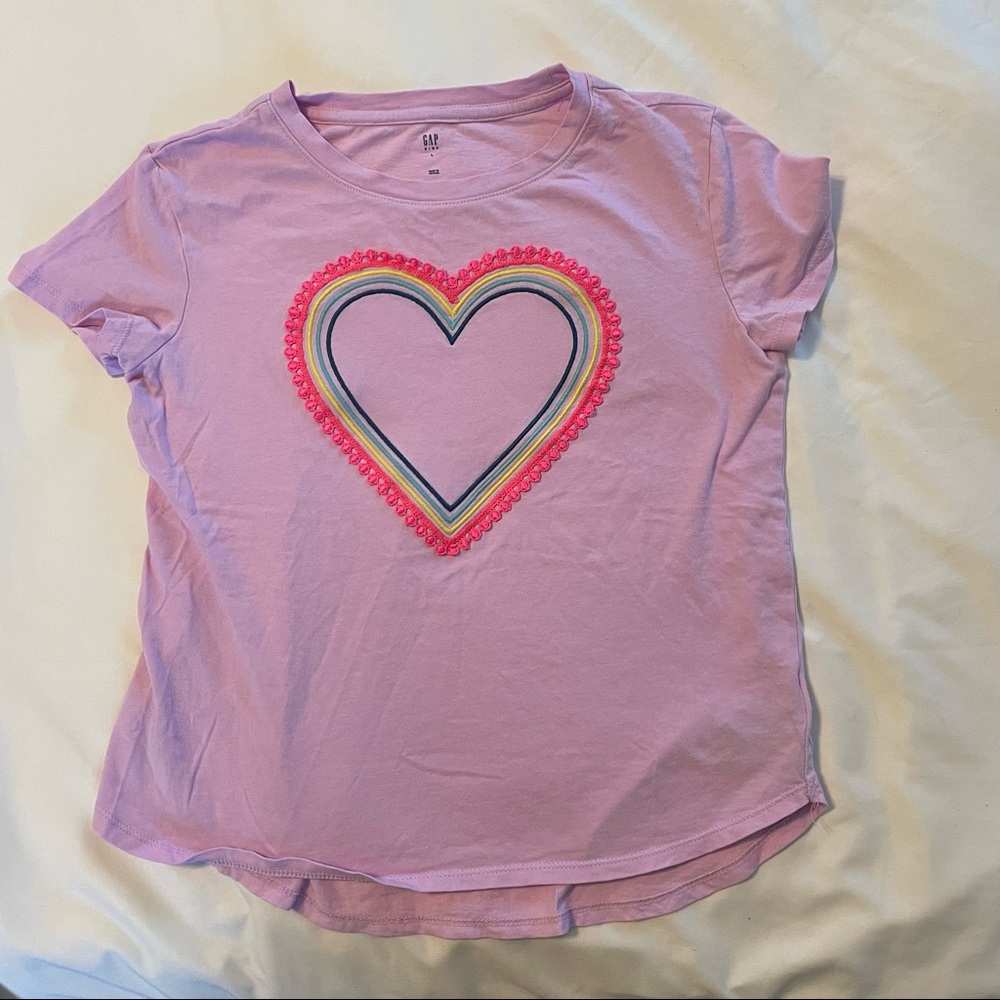 GAP Purple Heart Tshirt